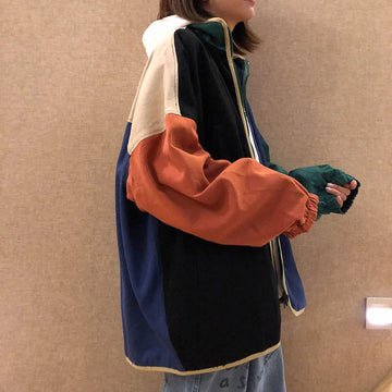 AIDASE  -  Salt Series Double-Sided Wear Spring Autumn Women's Jaet Cotton Fabric Commute Sle Zipper Closure Long Sve Loose Fit aidase-shop